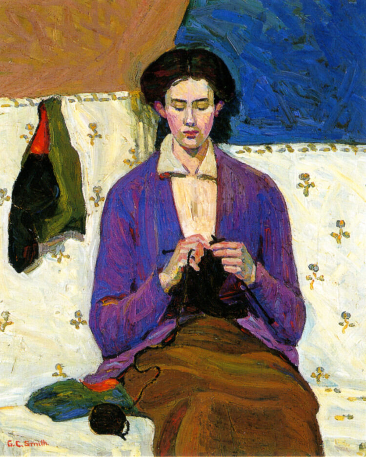 the sock knitter grace cossington smith
