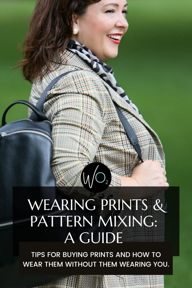 7 Simple Tips for Wearing and Buying Prints Like a Pro 1 7 tips for buying and wearing prints from Wardrobe Oxygen, a site that provides real life style for grown women