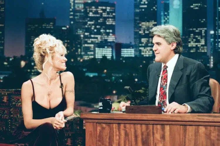 pam anderson jay leno