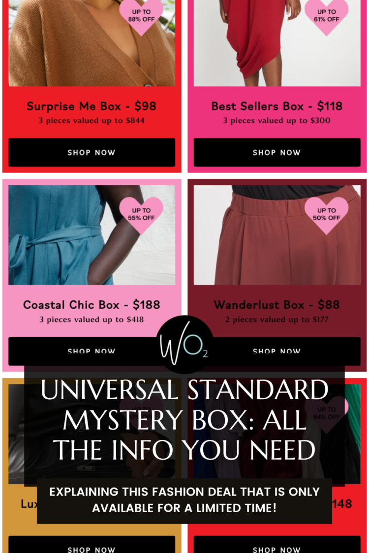 Sharing all the information you need to know about the Universal Standard Mystery Box promotion for 2023