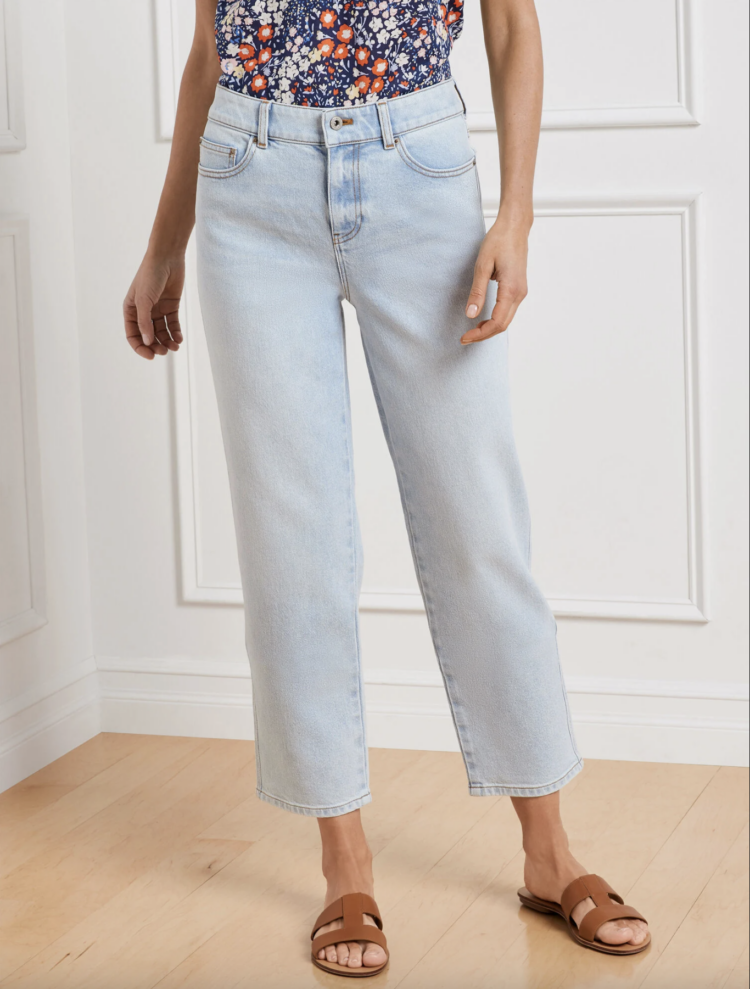 Talbots Spring ankle jeans