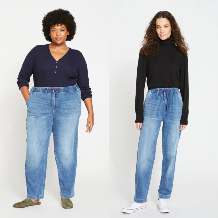 Drawstring Jean Trouser | The Best Universal Standard Jeans for Petites