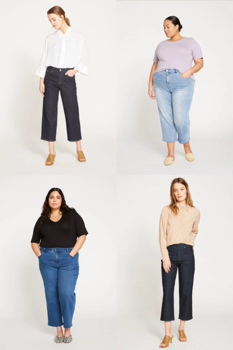 Universal Standard Bae Boyfriend Crop Jeans