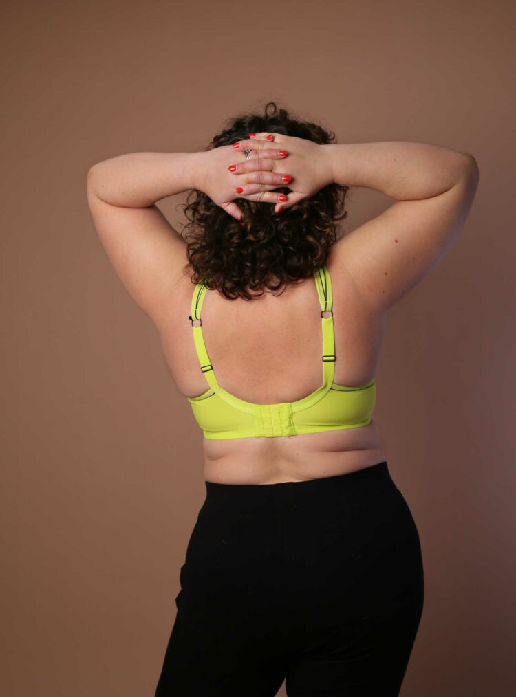Backview of the Panache Wired Sports Bra