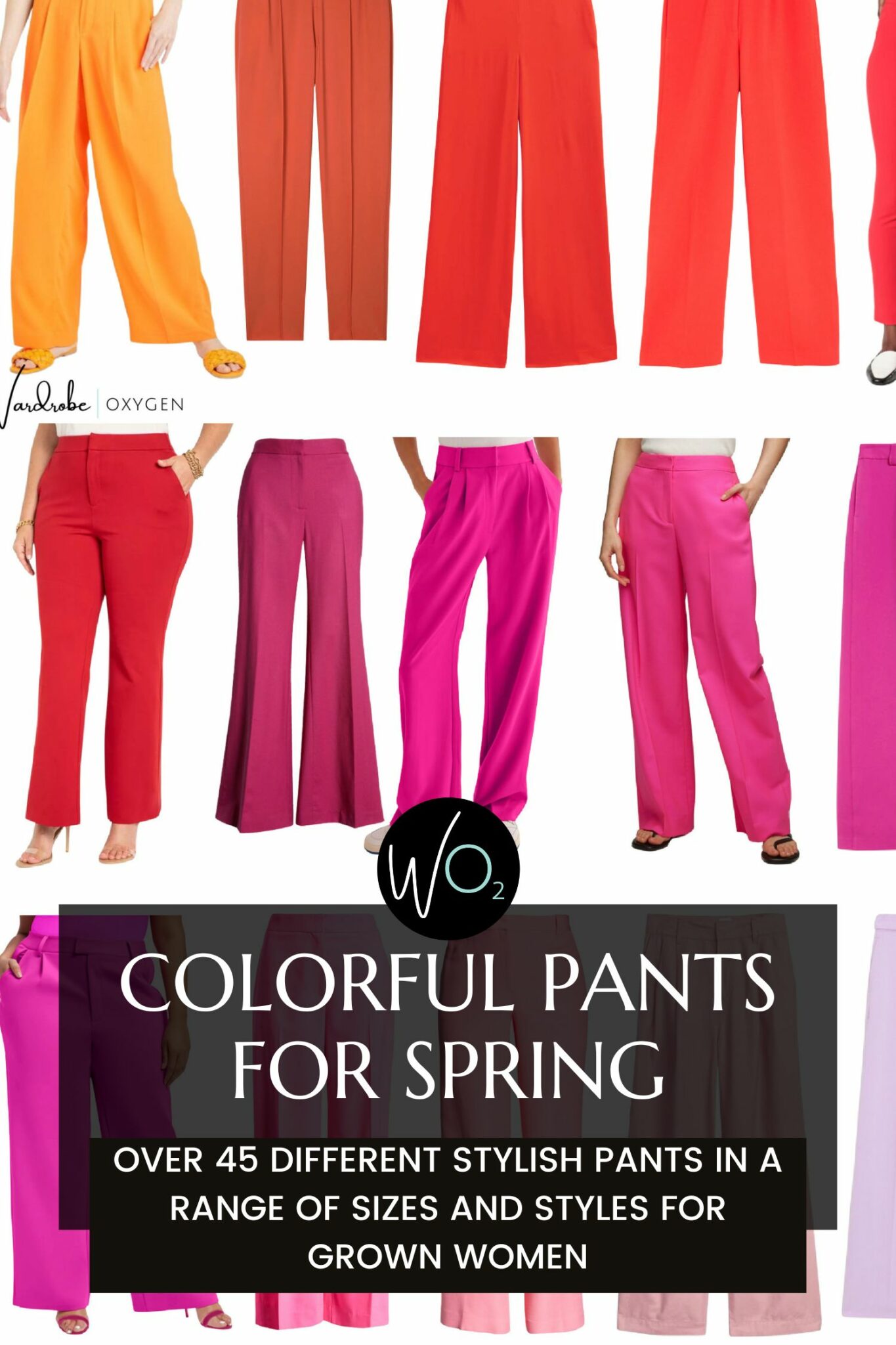Monthly Colors April Pleated Pants