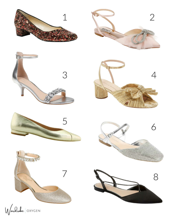 dressy flat shoes for events