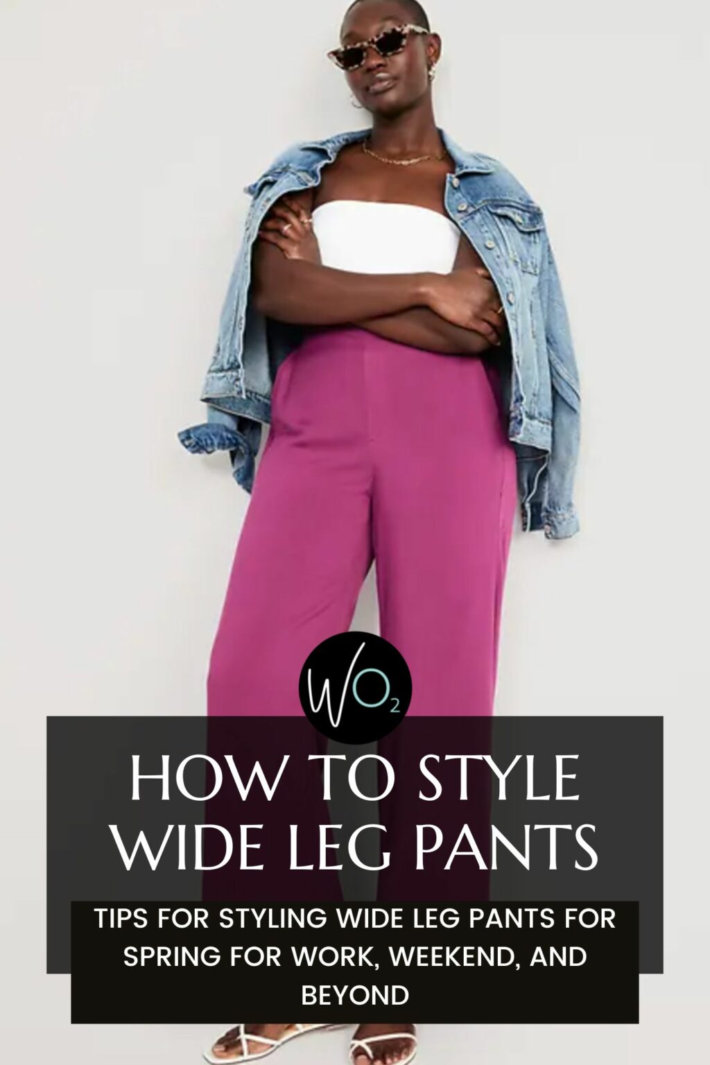 How to Style Wide Leg Pants as a Grown Woman