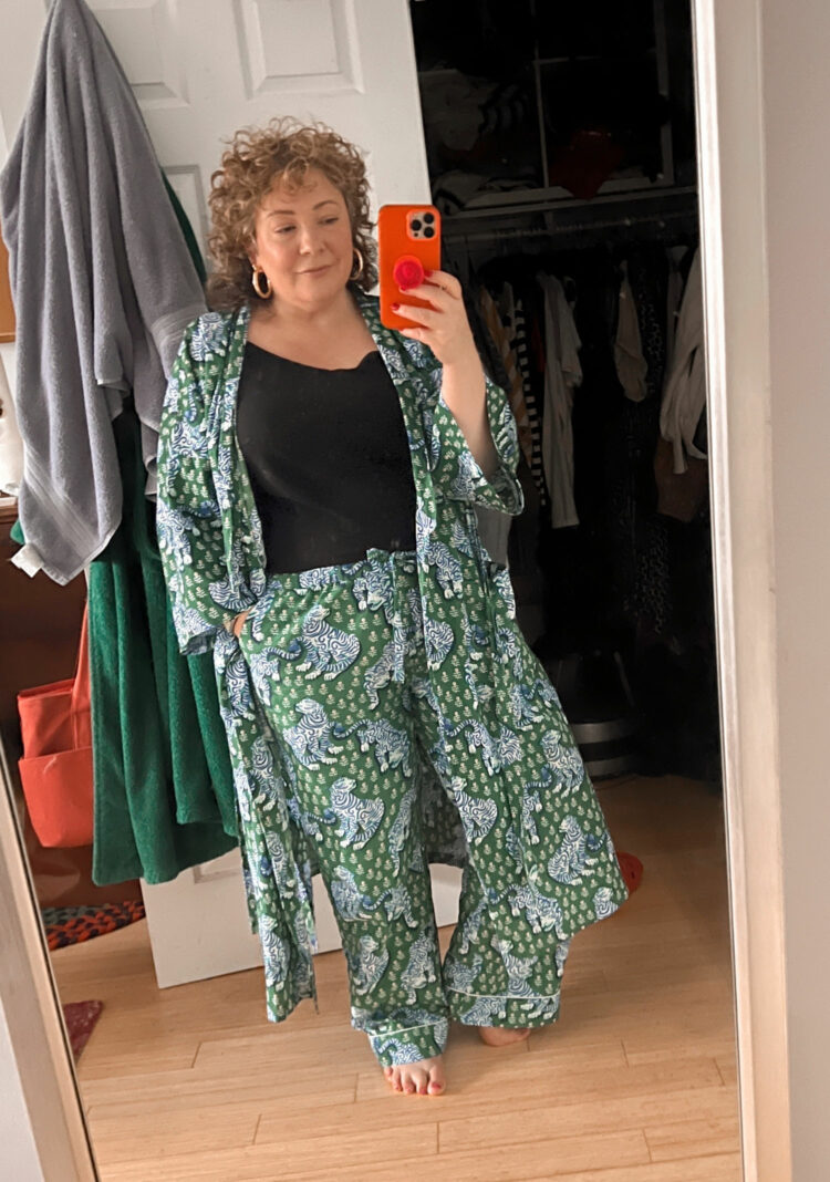 Printfresh Pajamas | What I Wore Recently: March 2023