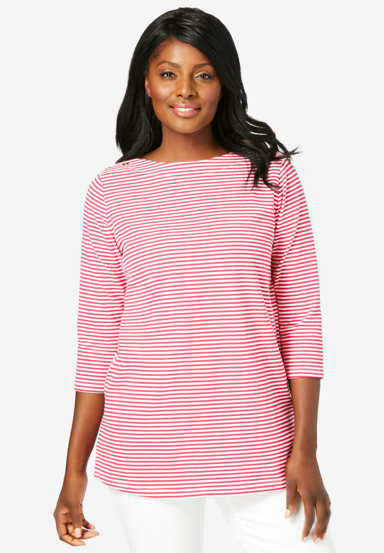 Jessica London Boatneck Tunic