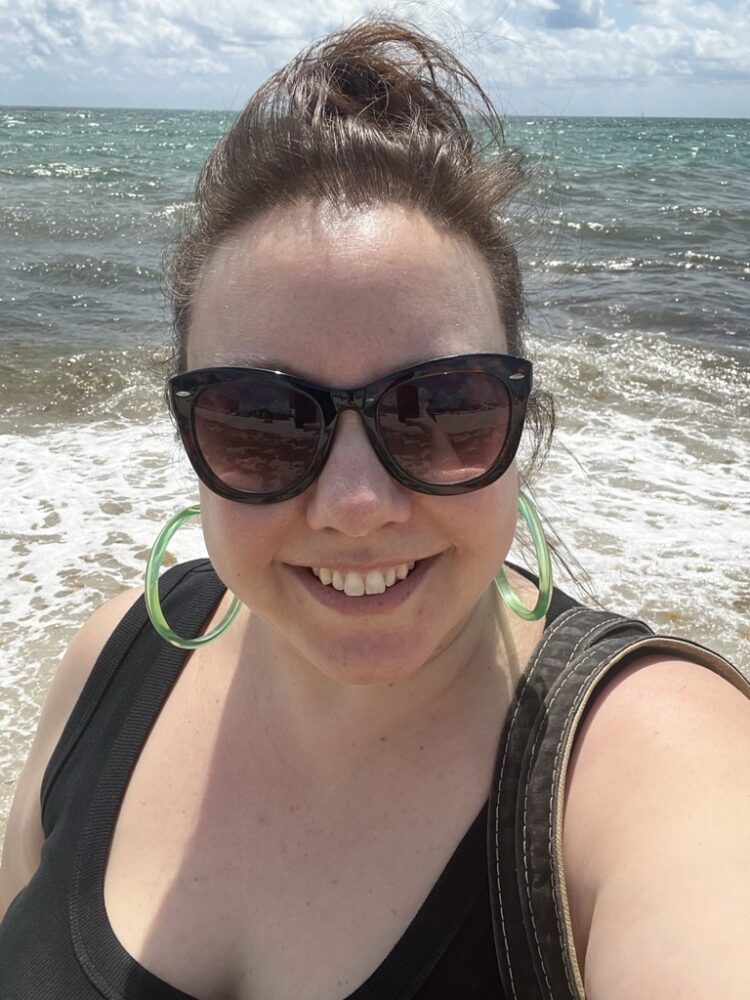 Selfie in Miami beach