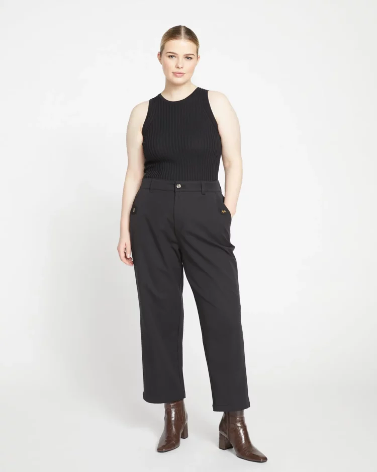 Casual Stretch Twill Pants | Universal Standard Sample Sale 2023
