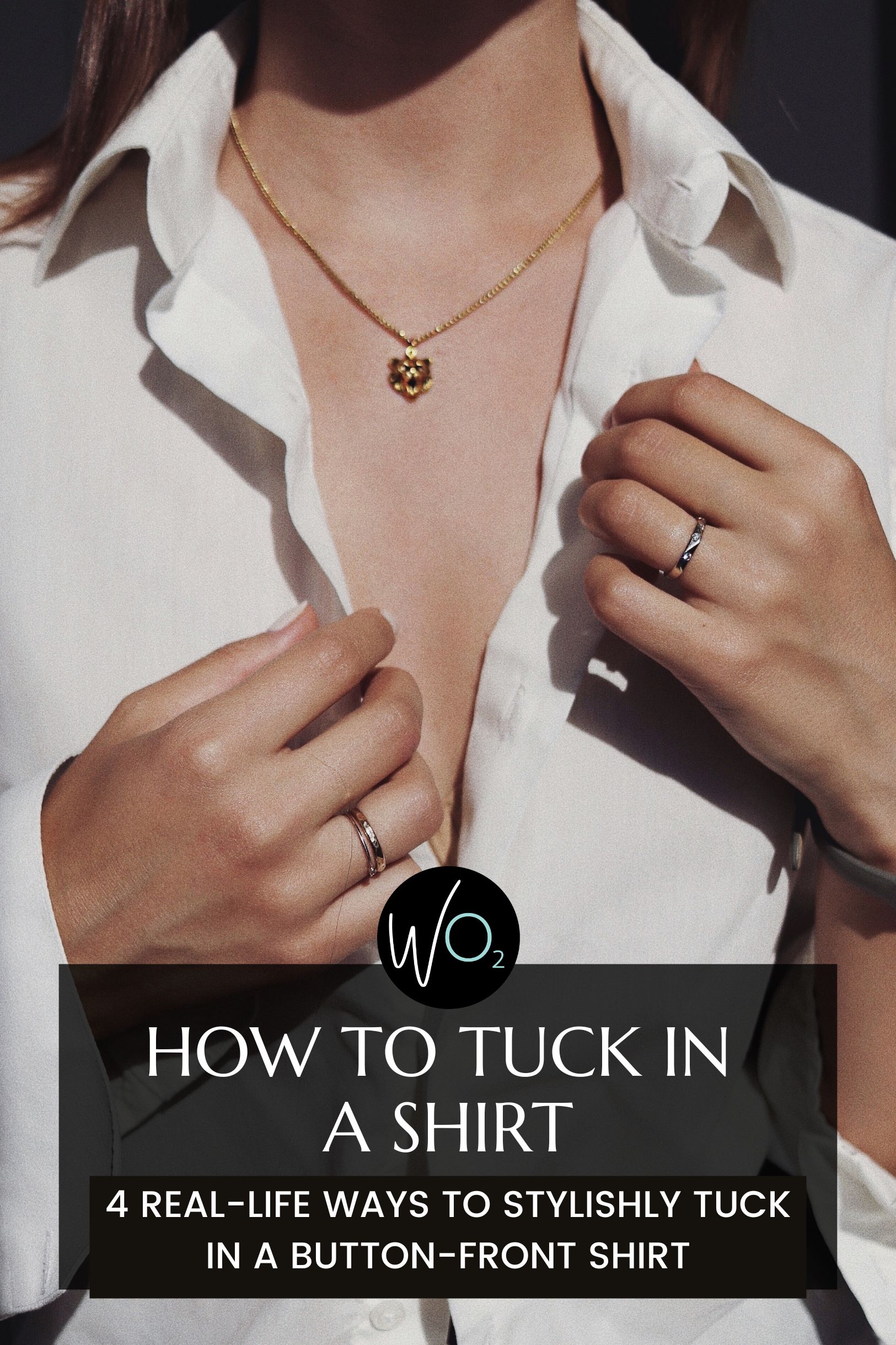 How To Tuck In & Tie Your Tops