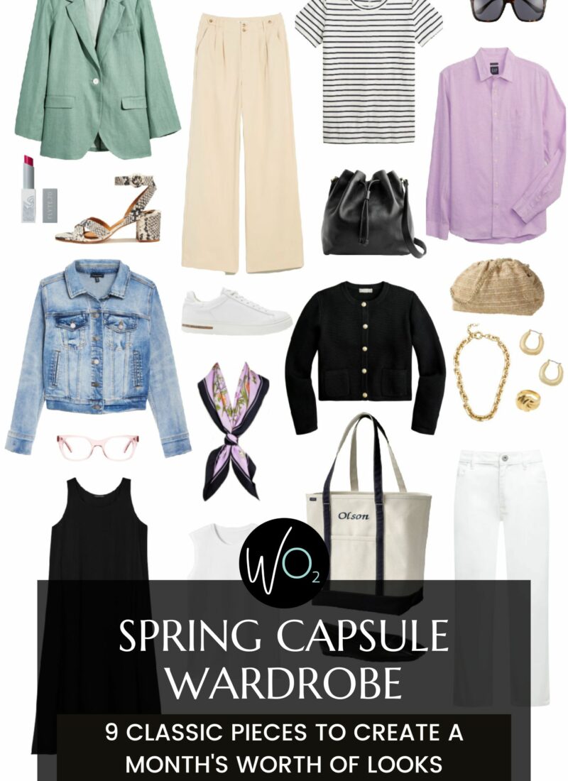 Spring Capsule Wardrobe+ How to Create a Capsule Wardrobe