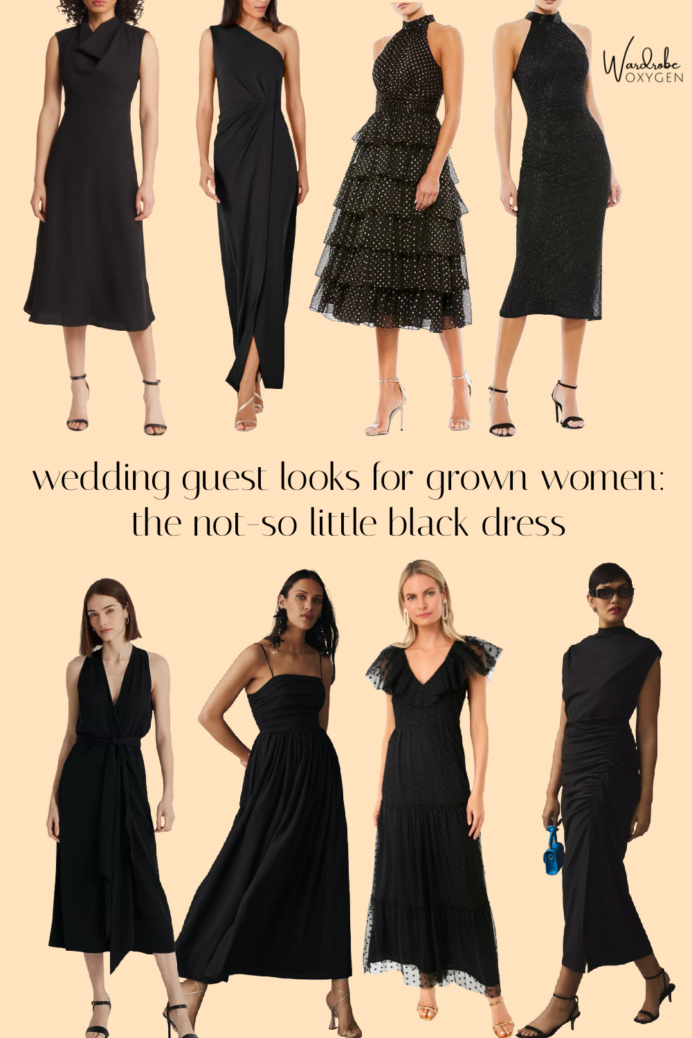 Black Dresses for Weddings