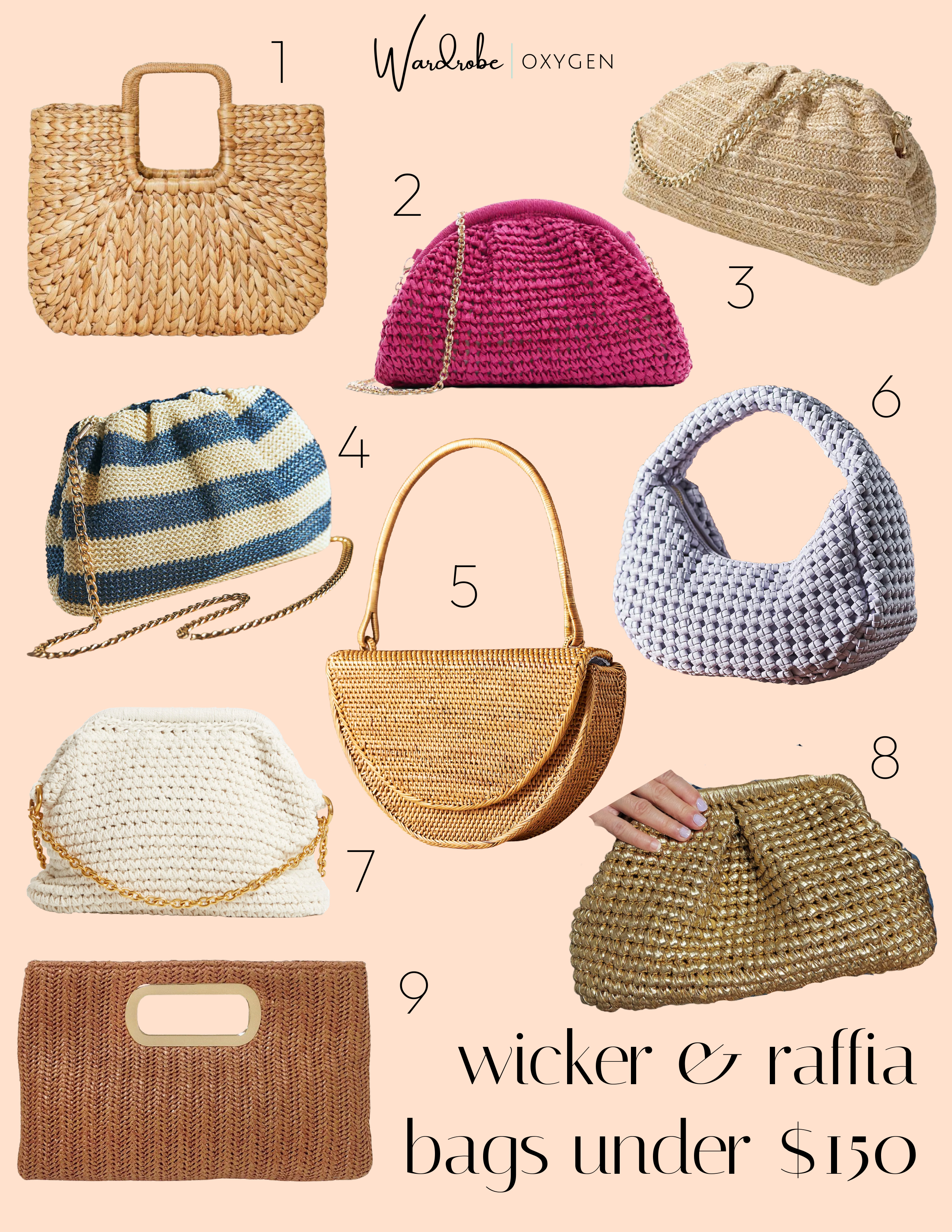 Wicker & Raffia Bags