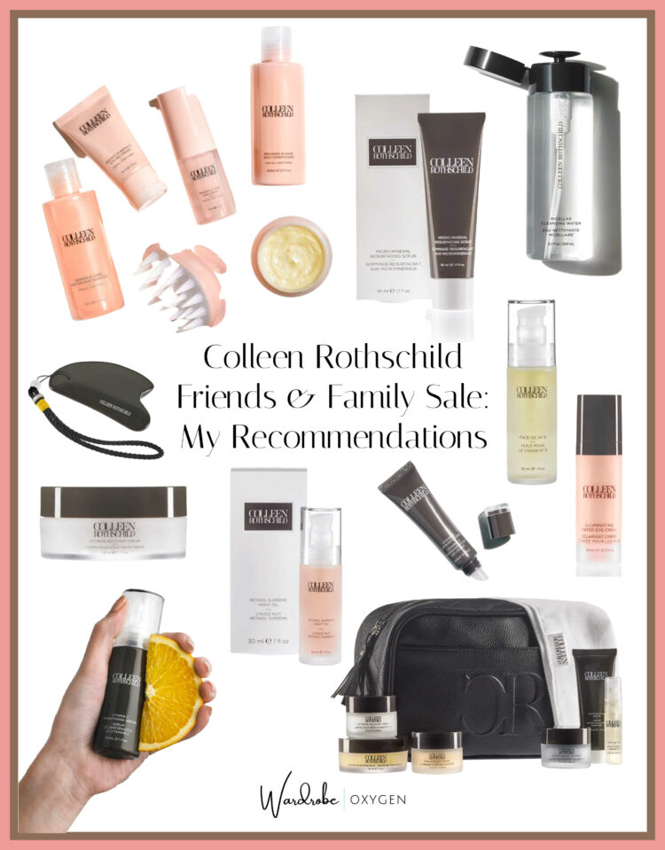 Wardrobe Oxygen's recommendations of what to purchase during the Colleen Rothschild Friends & Family Sale
