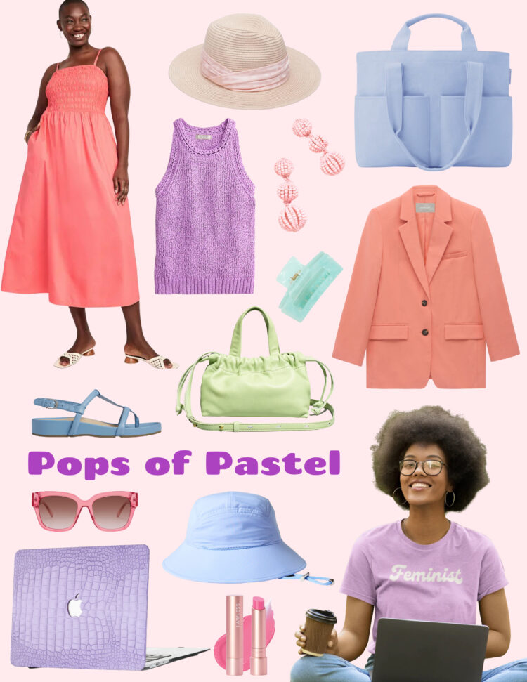 Shop pops of pastel