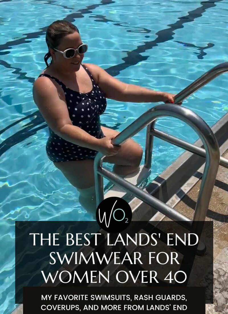 My Favorite Lands’ End Swimwear as a Size 14 Over-40 Sunlover