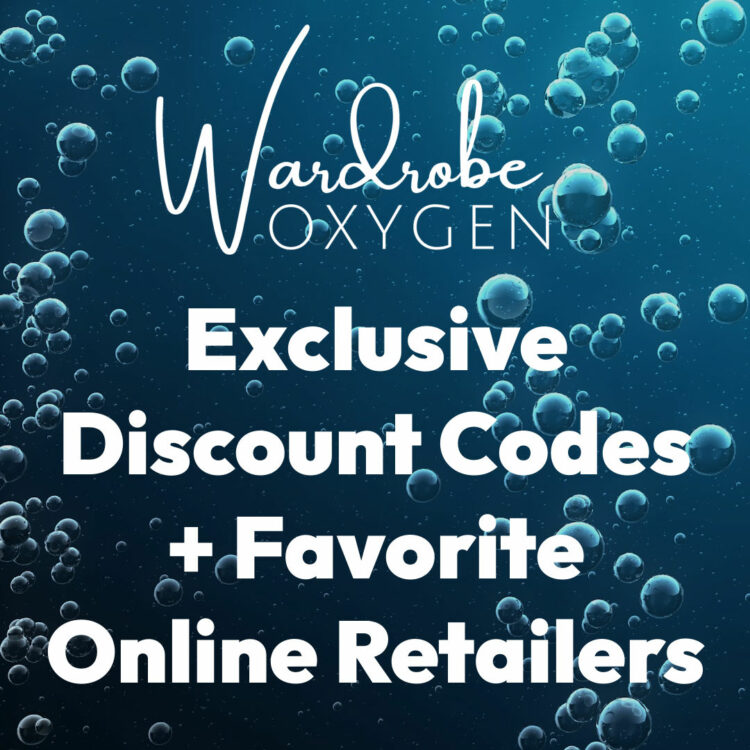 Wardrobe Oxygen exclusive discount codes and favorite online retailers