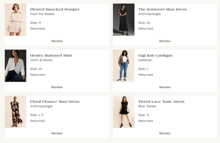 Nuuly Clothing Rental Review by an Over-40 Midsize Woman