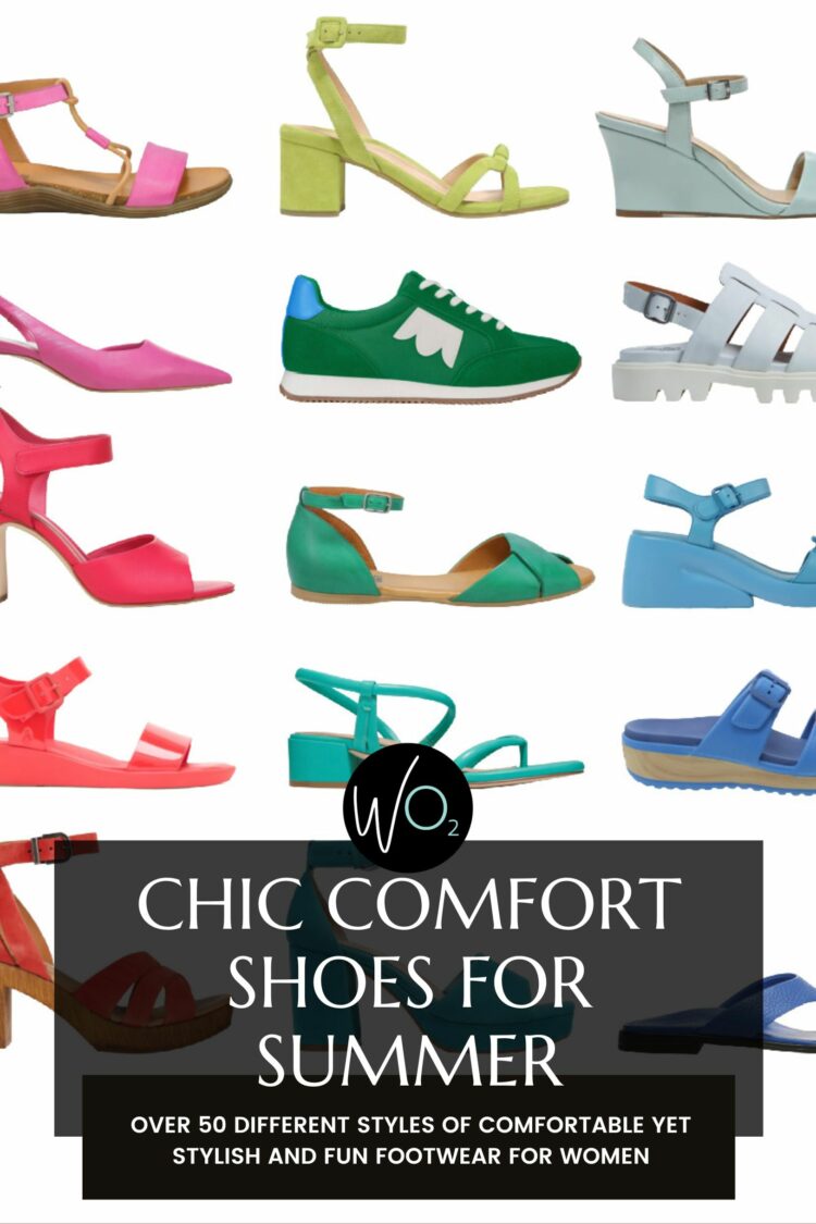 chic comfort shoes for summer by Wardrobe Oxygen