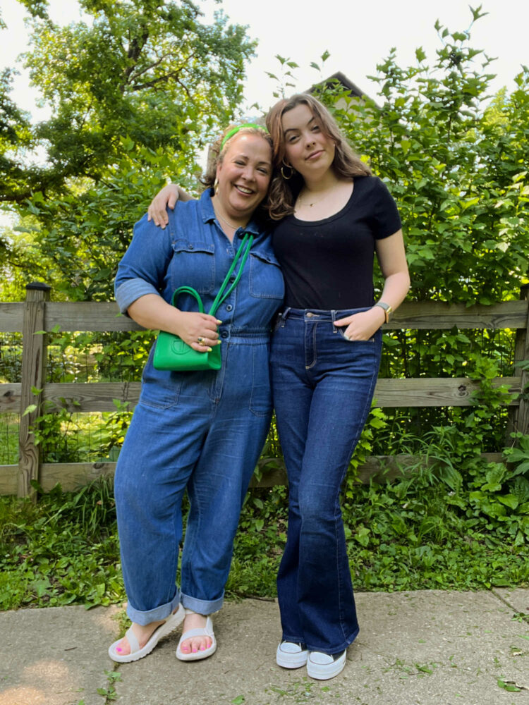 J.Crew Denim Jumpsuit outfit