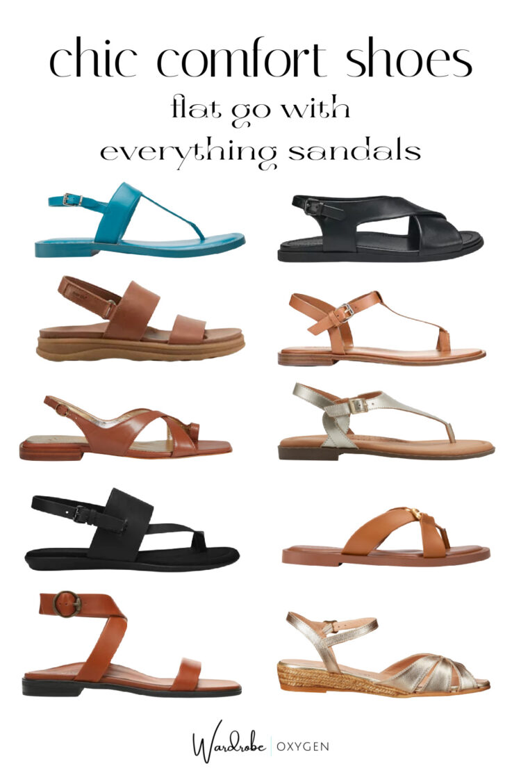 Types online of sandals