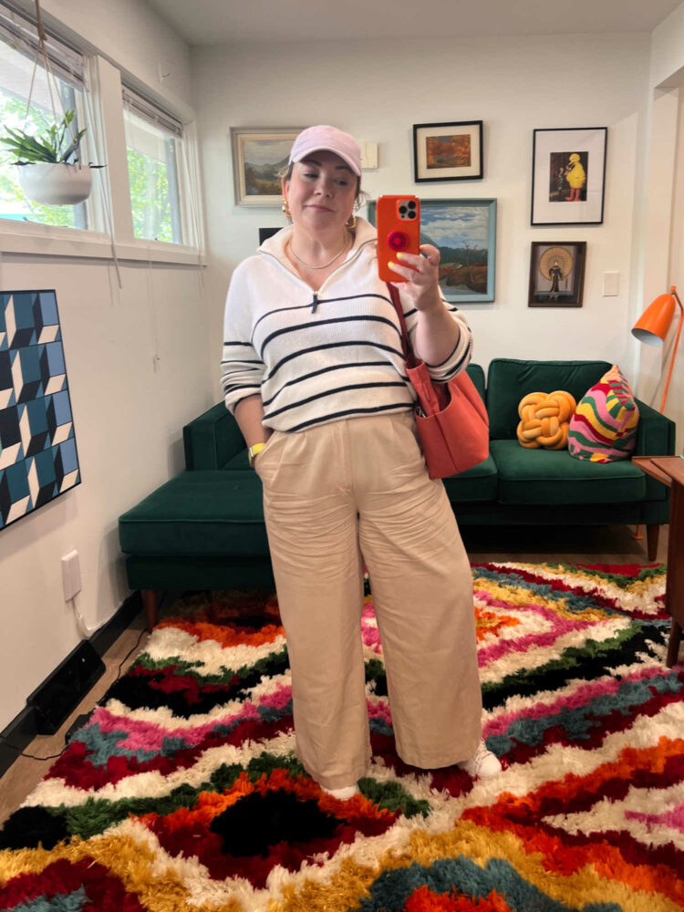 Madewell Harlow Wide Leg Trousers | What I Wore in May 2023
