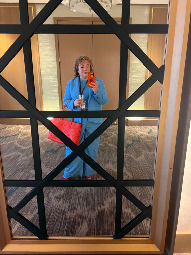 mirror selfie at InterContinental DC Wharf