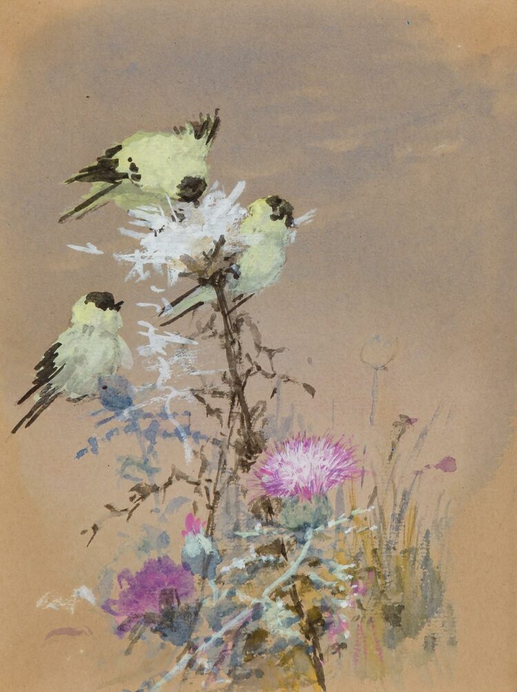 Goldfinches in Thistle Weekend Reads #254 | Goldfinches in Thistle
