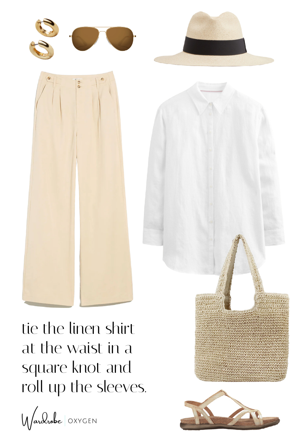 Summer Travel Capsule Wardrobe For Grown Women