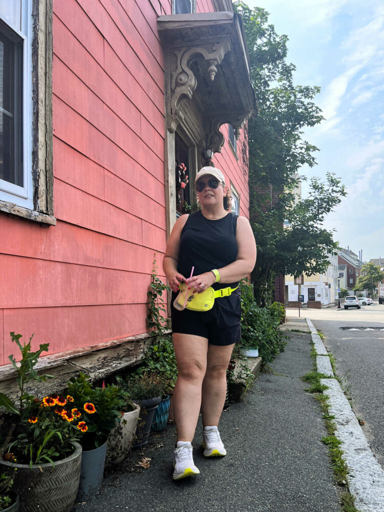 Active top and Sunny shorts