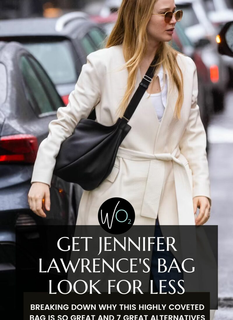 Jennifer Lawrence's Black Crossbody Bag for Less