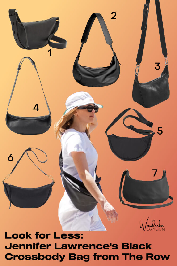 Jennifer Lawrence's Black Crossbody Bag for Less - Wardrobe Oxygen