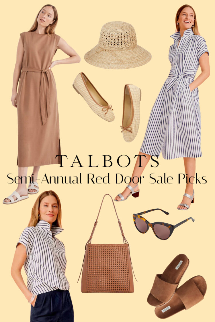 Talbots Stripes and neutral fashion