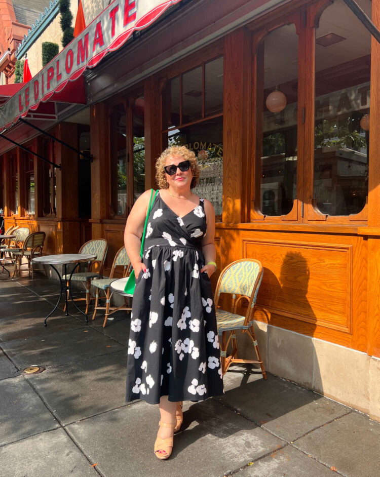 Universal Standard dress | What I Wore in June