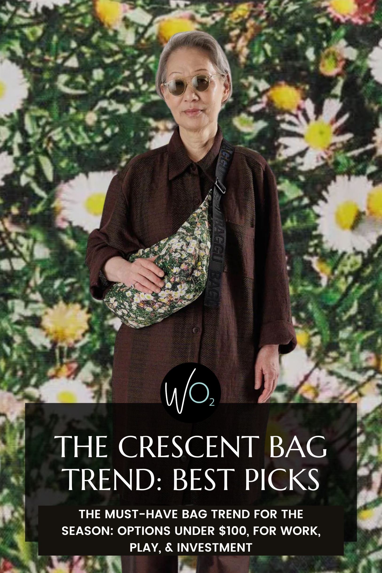 Crescent Bag Sewing Pattern Oversized Hobo Bag Crossbody 