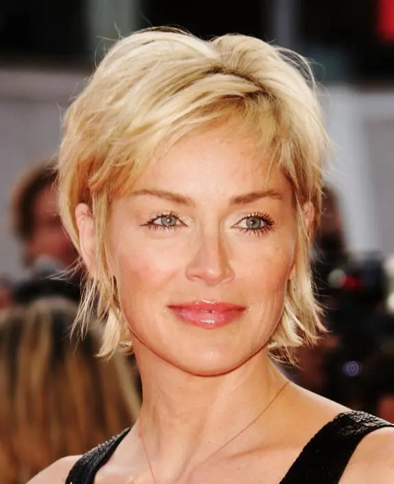 sharon stone short sshag