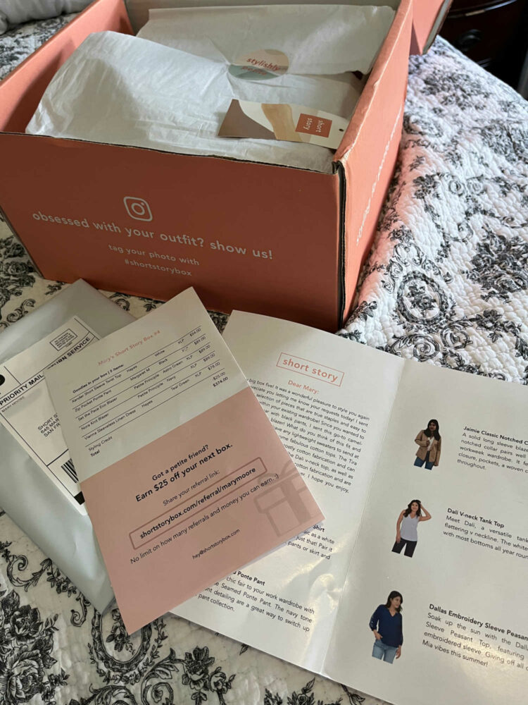 Outfit in clearance a box