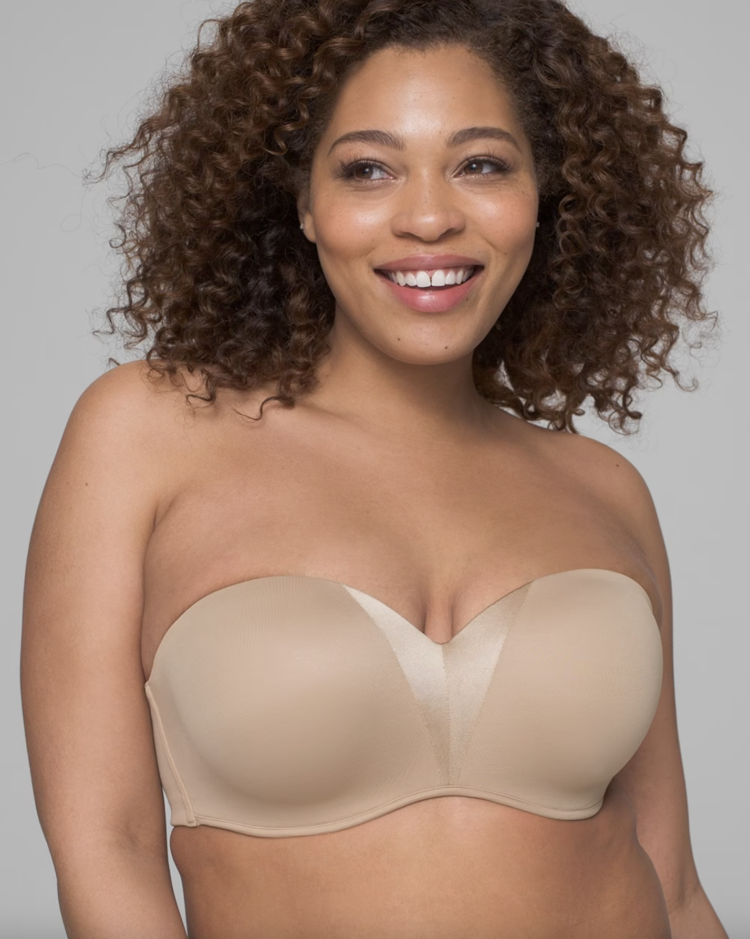 The Soma Stunning Starlet Strapless Bra - a great strapless bra for large busts