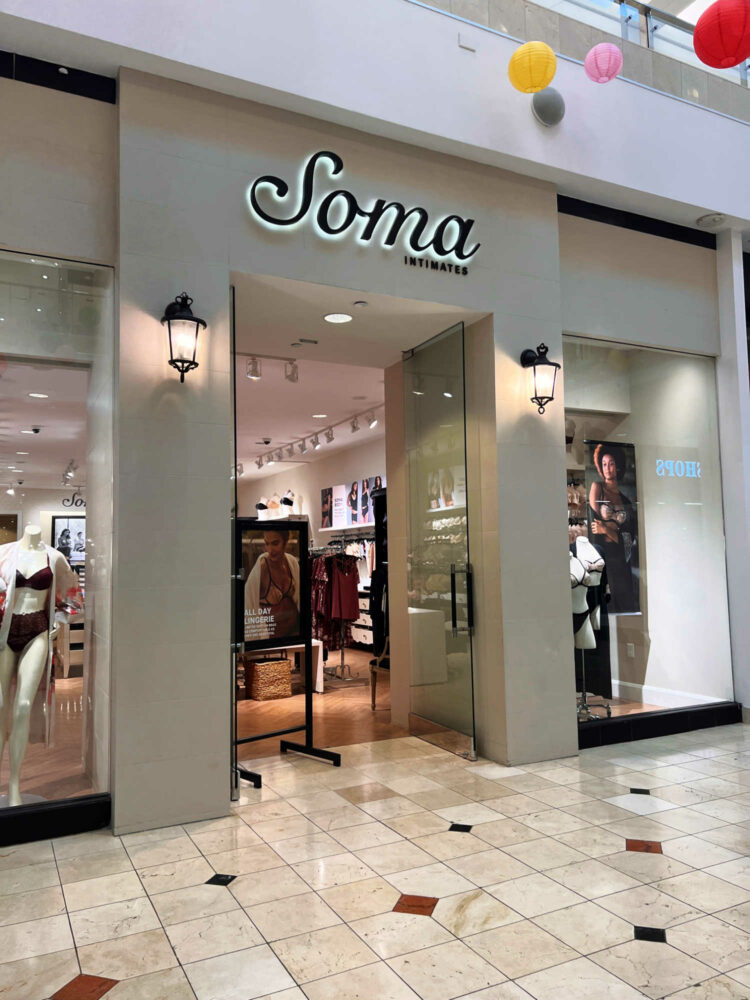 The Soma Intimates boutique at Westfield Montgomery Mall