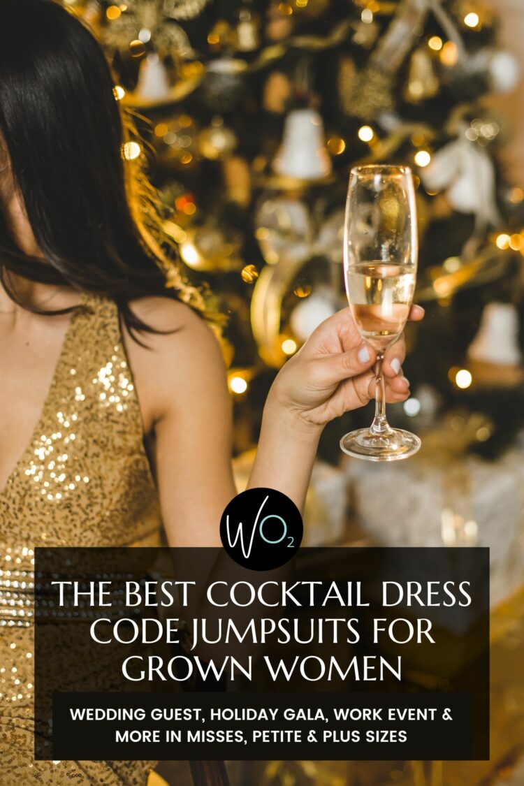 the best cocktail dress code jumpsuits for grown women by wardrobe oxygen