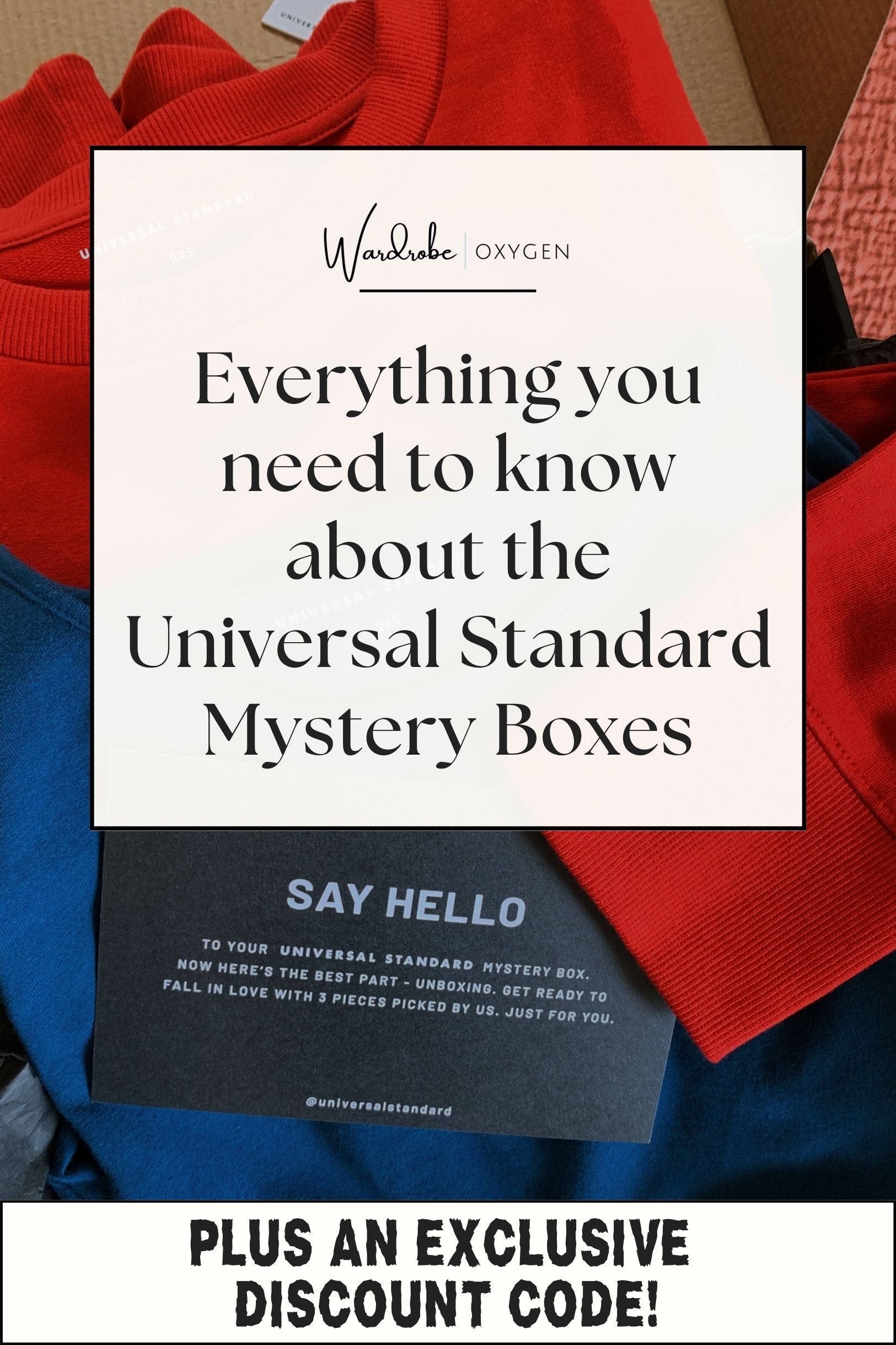 Universal Standard Mystery Box: The Best Capsule Wardrobe Starter -  Lipgloss and Crayons