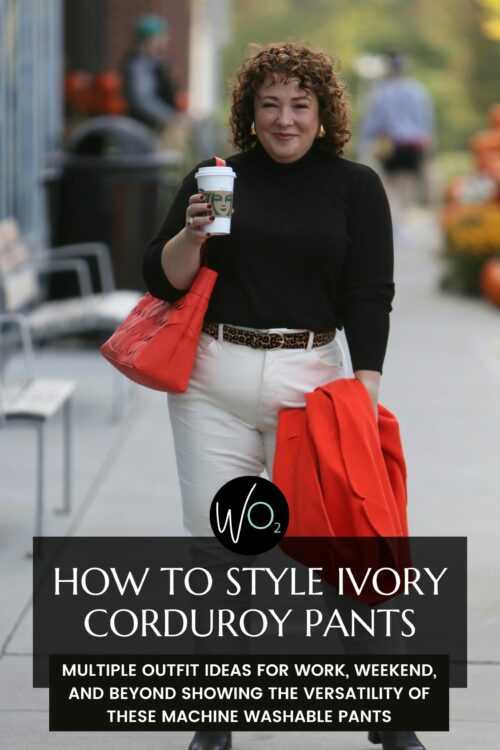 How to Style Ivory Courdory Pants for Grown Women