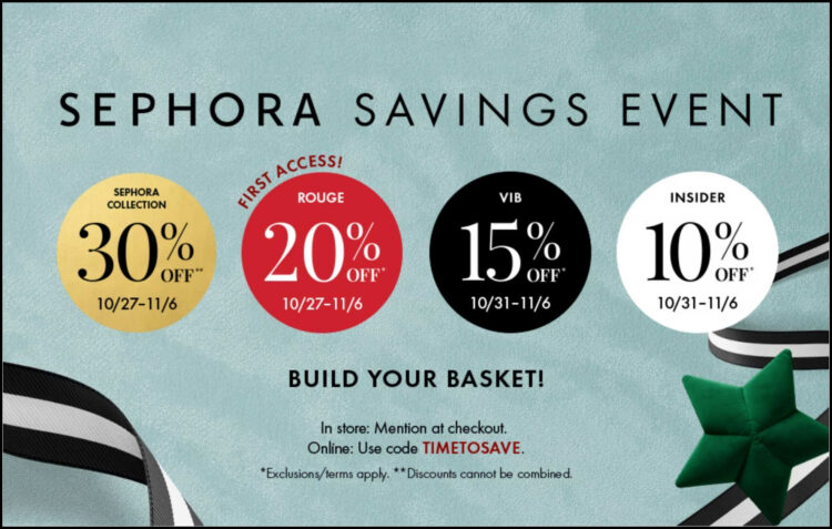 Sephora Savings Event 2023