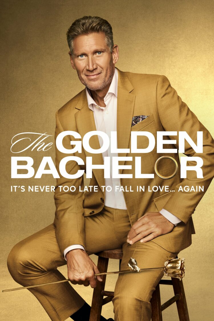 the golden bachelor series poster