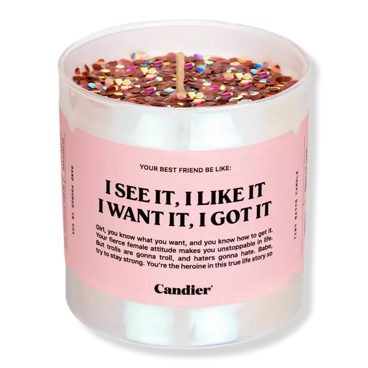 I see it candle