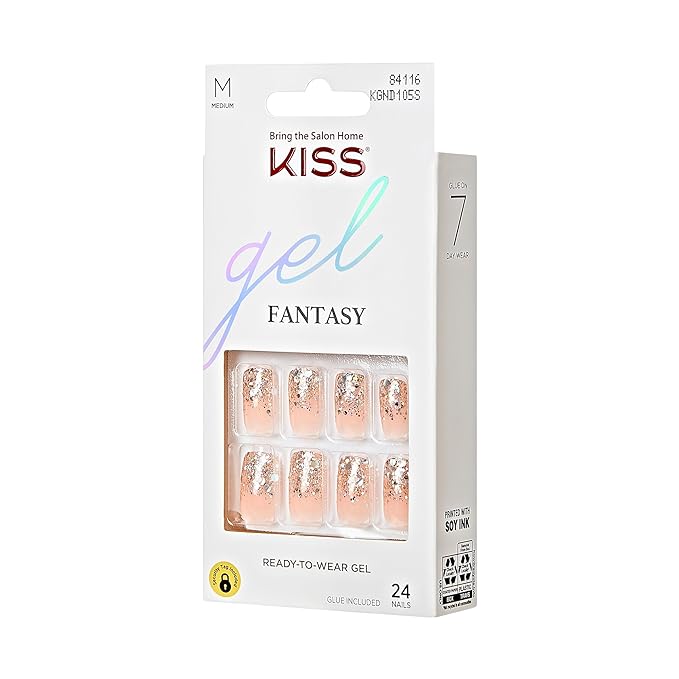 kiss gel fantasty press on nails