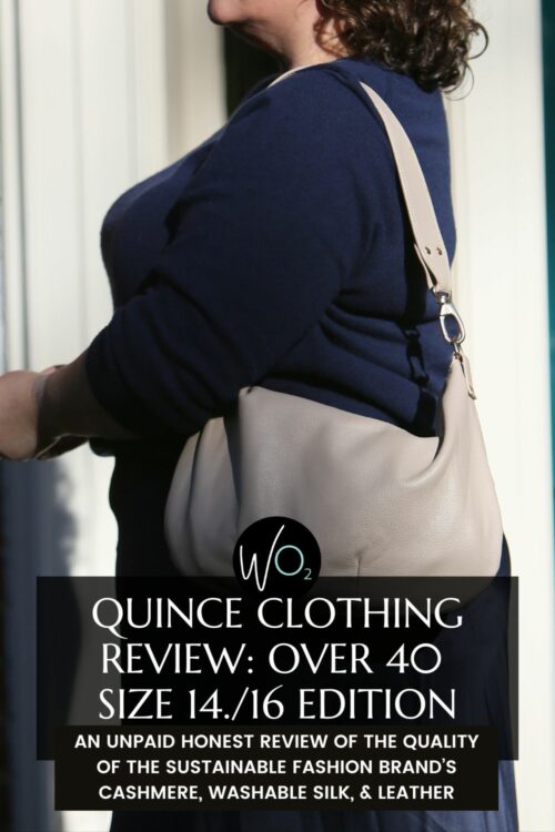 Quince Clothing Review by an Over 40 Size 14/16 Woman