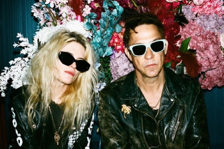 Alison Mosshart and Jamie Hince from the band The Kills